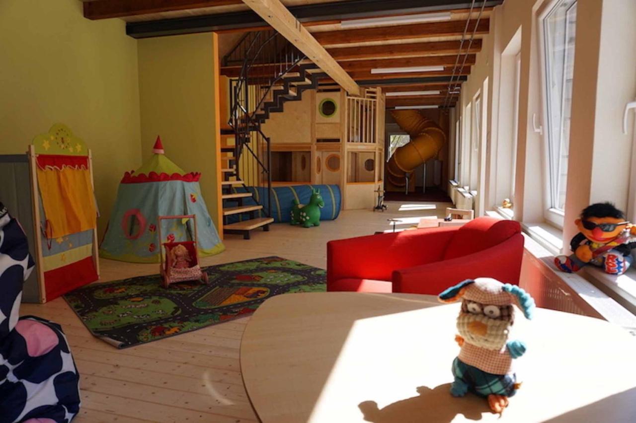 Kinder-Ferienhof Burmann Haundorf Екстериор снимка